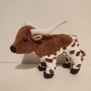 8” Fitzgerald the Longhorn Bull Douglas Plush Stuffed